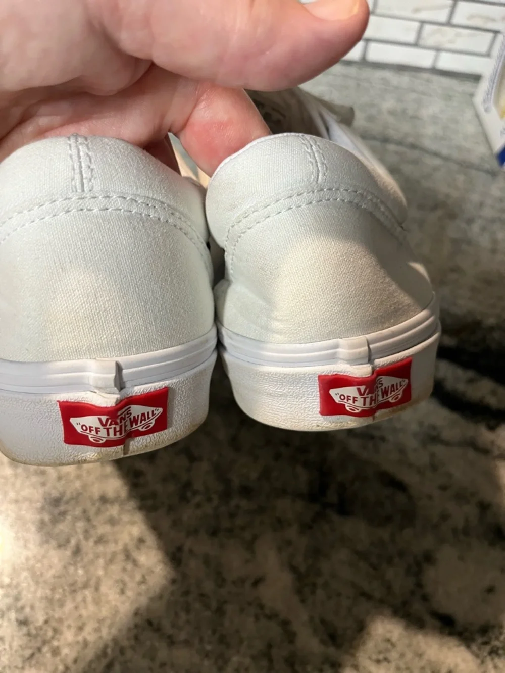 Vans UNISEX OLD SKOOL V “OFF THE WALL” Canvas Sneakers Shoes Mens 10 - Picture 2 of 15
